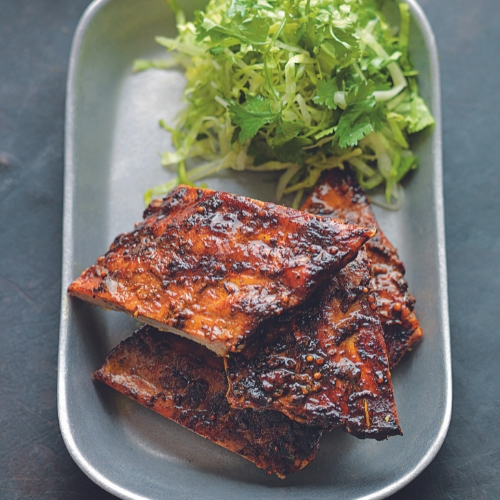 BABY BACK RIBS WITH ALE & TAMARIND