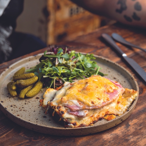 Open Croque Monsieur